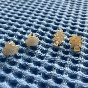 Small Earrings Mother of Pearl